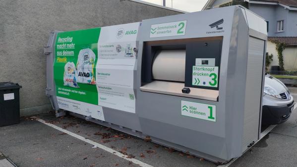 Foto Sammelcontainer Schwäbis