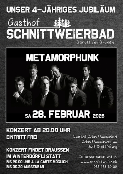 Metamorphunk - Livemusik - Mundart Funk/Rock/Reggae