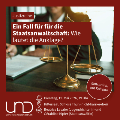 Justizreihe – Ein Fall für die Staatsanwaltschaft: Wie lautet die Anklage? 