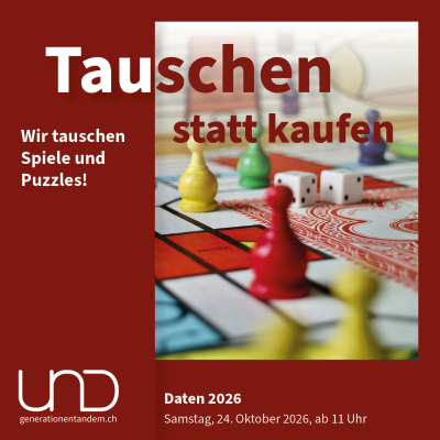 Tauschen statt kaufen: Puzzle und Gesellschaftsspiele 