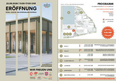Eröffnungsfeier Schul-, Kultur- und Sportanlage Schönau
