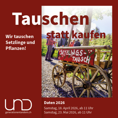 Tauschen statt kaufen: Setzlinge und Pflanzen