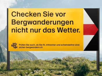 Sicherheitstipp; Bergwandern