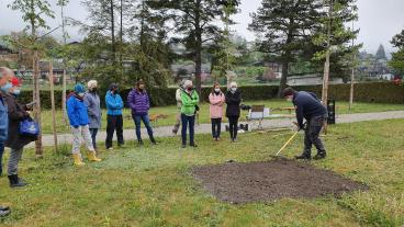 Blumenwiesenworkshop mit der Bevölkerung, Frühling 2021